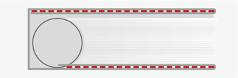Wire-O Bindung vedeckt, 8-seitiger Umschlag, 4 x gerillt, 1 oder 2 Klappen optional verklebt